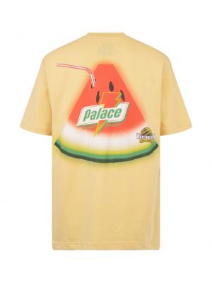 Camiseta manga corta Palace amarillo