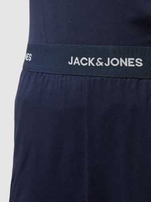 Piżama Jack&jones niebieska
