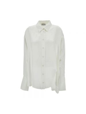 Koszula z dżerseju oversize The Attico biała