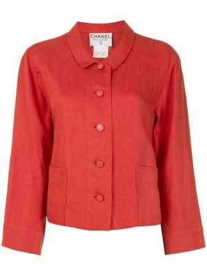 Camisa Chanel Pre-owned rojo