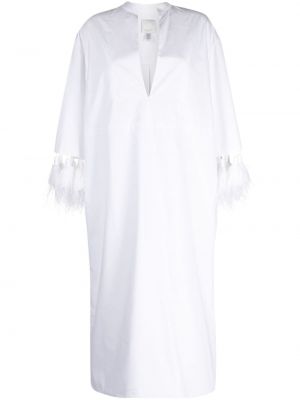 Рокля тип риза Huishan Zhang бяло