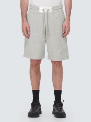 Fleece shorts aus baumwoll Moncler