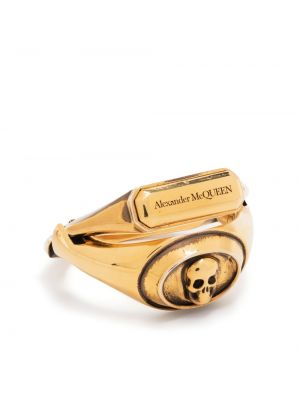 Δαχτυλίδι Alexander Mcqueen χρυσό