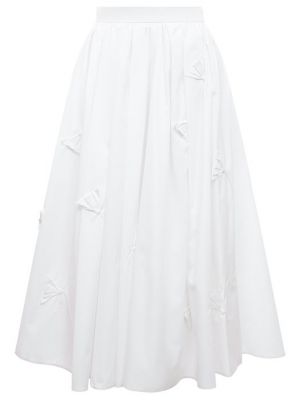 Белая юбка Prada