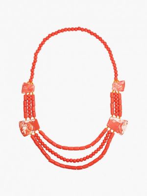 Ожерелье Alex-max оранжевое