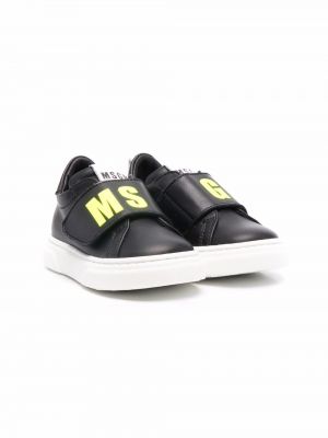 Trykt sneakers for jenter Msgm Kids svart