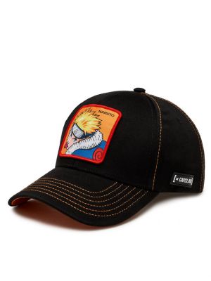 Kepurė su snapeliu Capslab juoda