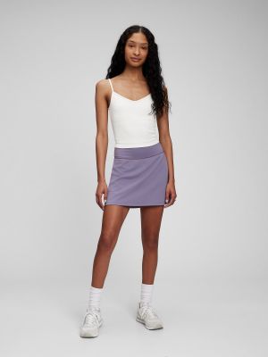 Priliehavá sukňa Gap fialová