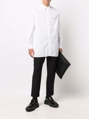 Camisa con botones Yohji Yamamoto blanco
