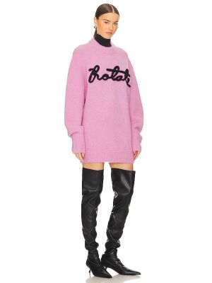 Pullover oversize Rotate rosa