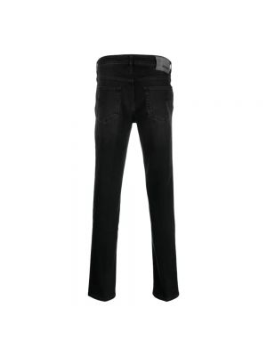 Slim fit skinny jeans aus baumwoll Barba schwarz