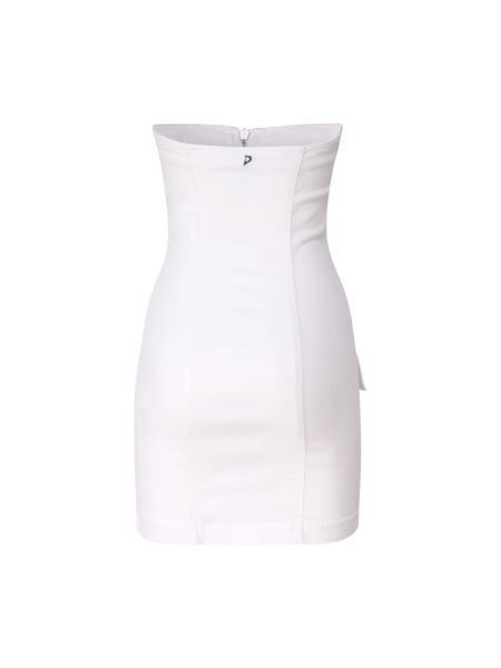 Mini vestido Dondup blanco