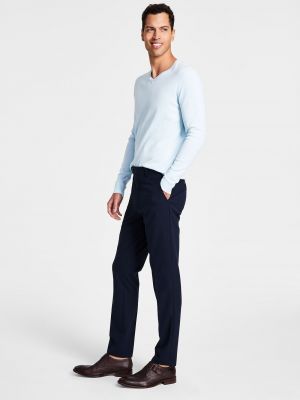 Классические брюки скинни Calvin Klein синие