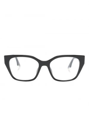 Ochelari cu imagine Fendi Eyewear negru