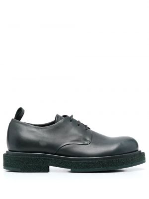 Chaussures oxford en cuir Officine Creative vert