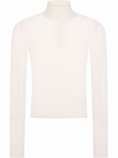 T-shirt a maniche lunghe Dolce & Gabbana bianco
