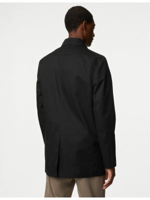 Nepremokavý kabát Marks & Spencer čierna