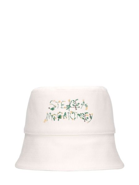 Bavlnená čiapka s výšivkou Stella Mccartney