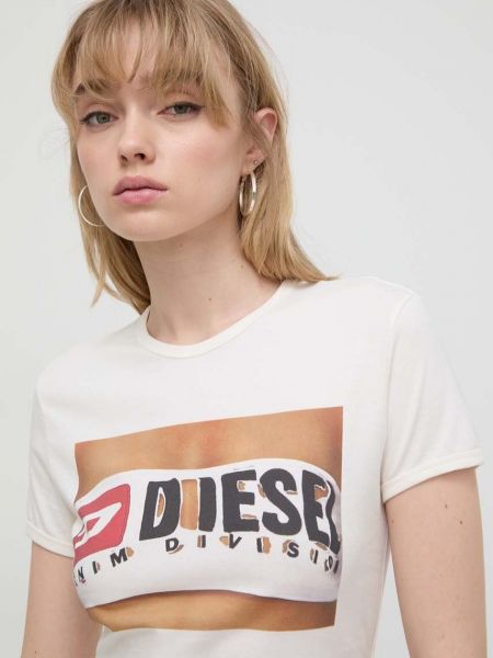 Bavlněné tričko Diesel