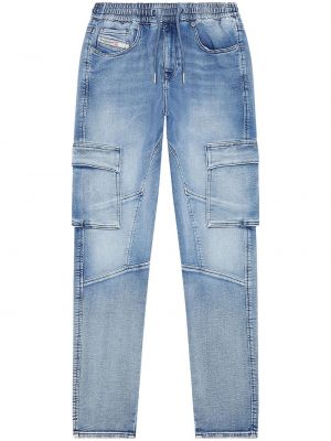 Jeans skinny slim avec poches Diesel bleu