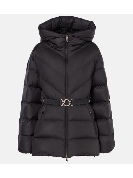 Vattert jakke Moncler svart