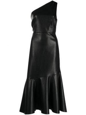 Δερμάτινη κοκτέιλ φόρεμα Sachin & Babi μαύρο