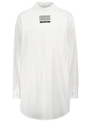 Bombažna srajca Mm6 Maison Margiela bela