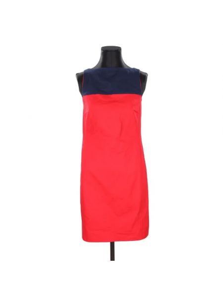 Sukienka bawełniana Ralph Lauren Pre-owned czerwona