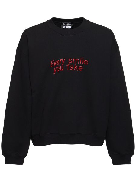 Sweatshirt Msgm svart