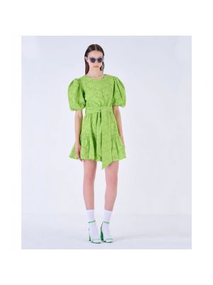Mini vestido Silvian Heach verde