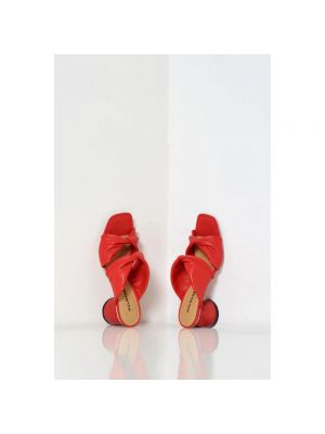 Calzado Halmanera rojo