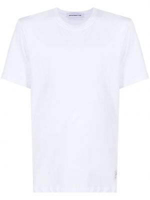 Camiseta de cuello redondo Department 5 blanco