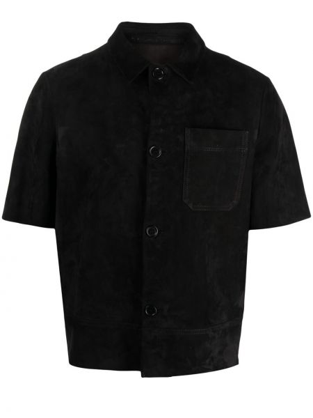 Camisa con bolsillos Salvatore Santoro negro