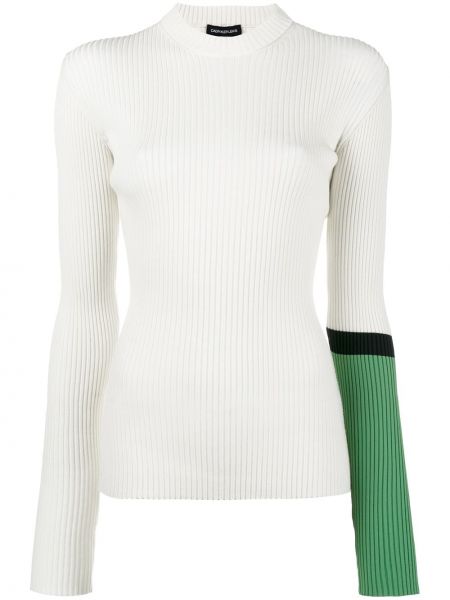 Sweter wełniany Calvin Klein 205w39nyc - biały
