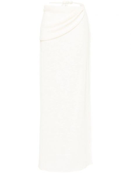 Długa spódnica Magda Butrym biała