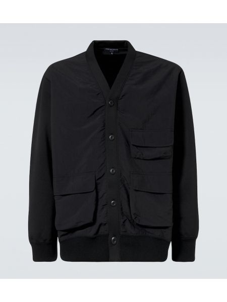 Striktrøje i fleece Comme Des Garcons Homme sort