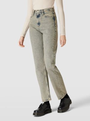 Proste jeansy z kieszeniami Calvin Klein Jeans