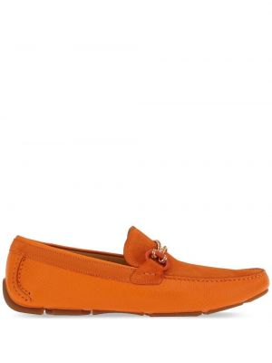 Wildleder loafer Ferragamo orange