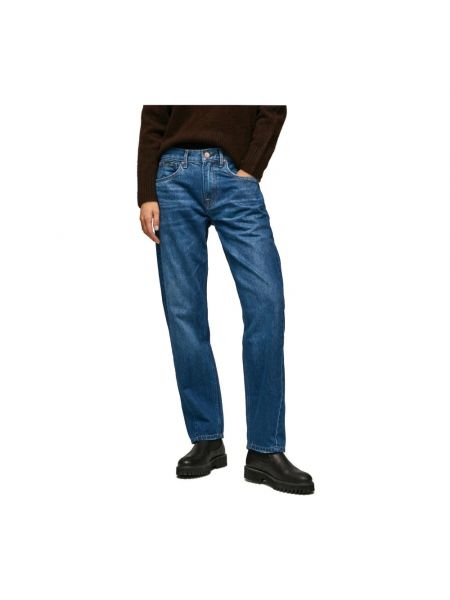 Klassische straight jeans Pepe Jeans blau