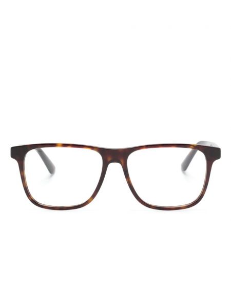 Brýle Alexander Mcqueen Eyewear hnědé