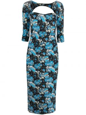 Trykt floral dress Chiara Boni La Petite Robe blå