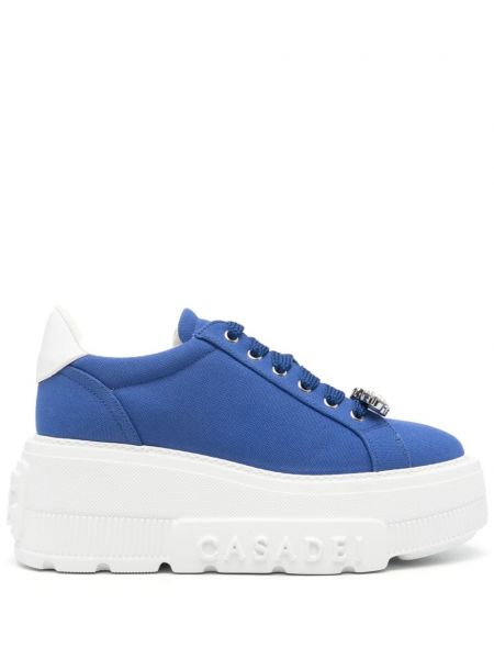 Sneakers Casadei kék