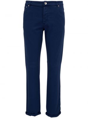 Straight leg jeans Brunello Cucinelli blu
