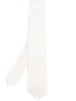 Копринена вратовръзка Barba бяло