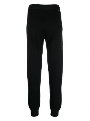 Pletené sportovní kalhoty Liu Jo černé