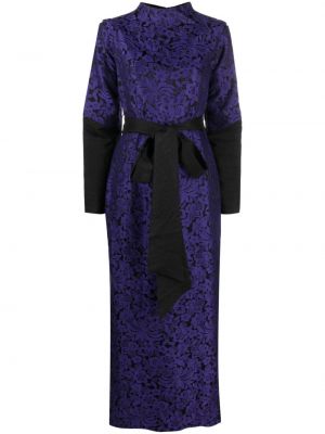 Žakarda maksi kleita Baruni violets