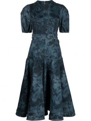 Sukienka mini Erdem - Niebieski