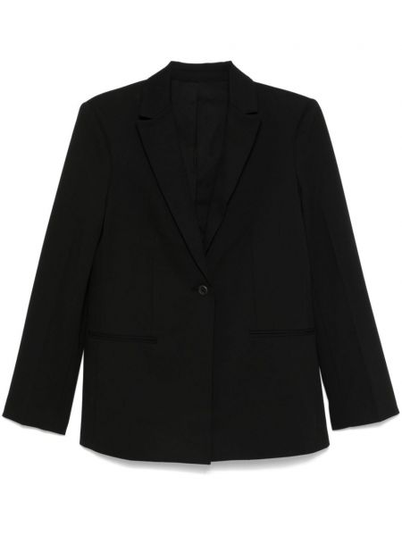 Blazer i crepe Calvin Klein sort