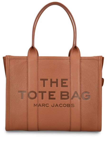 Kožená nákupná taška Marc Jacobs