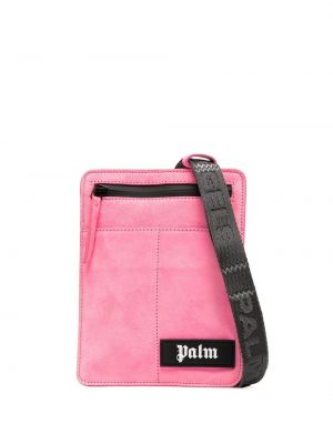 Чанта през рамо Palm Angels розово